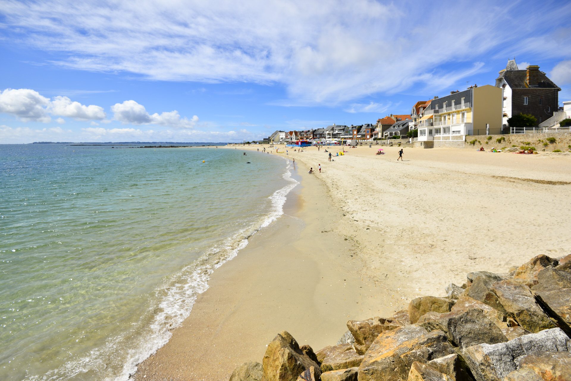 ©Emmanuel Lemée-LBST - La plage de Port-Maria à Larmor-Plage